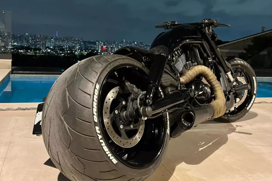 This Harley Night Rod_ the Big Monster by Shibuya Garage