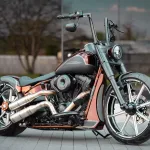 This Heritage Classic by BT Choppers is truly a work of art