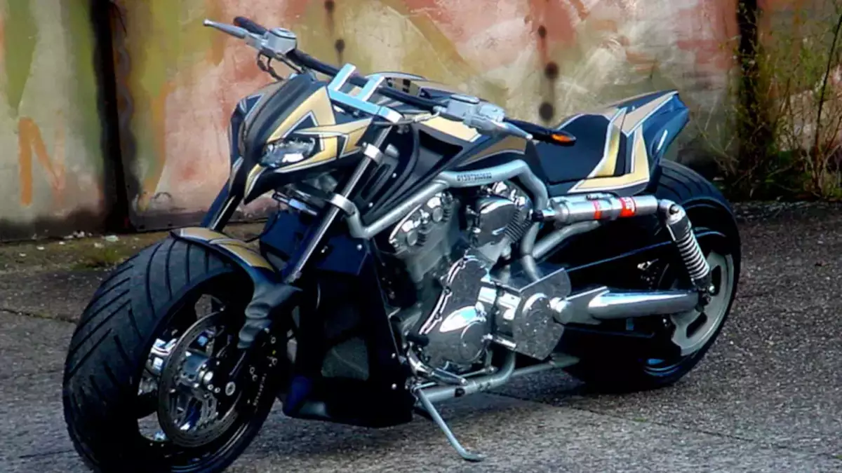 Harley-Davidson V-Rod ‘StreetFighter’ by Tecno-Bike