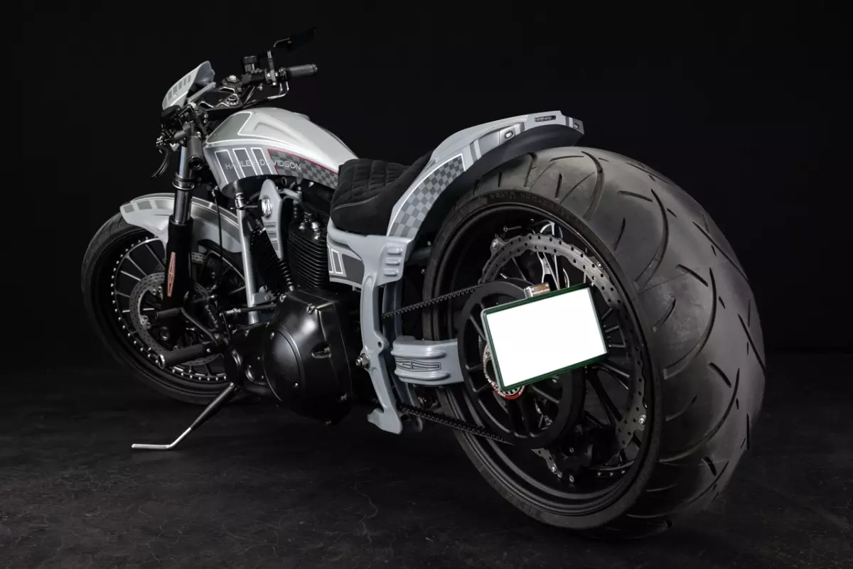 Harley-FXDR-Custom-EVO-GP-Style-by-Bad-Land
