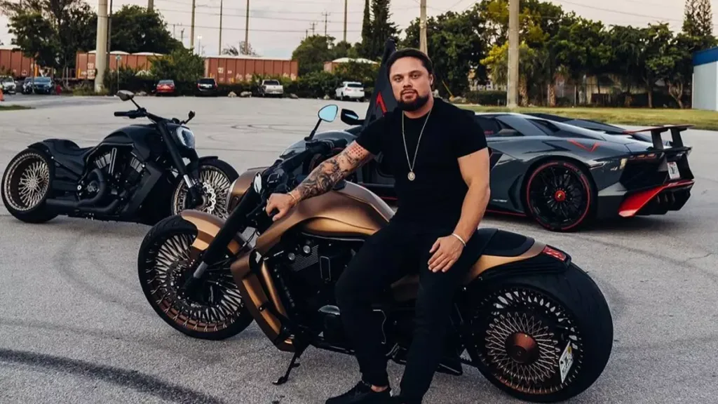 Harley-Davidson Night Rod 'Giotto' owned by Mark Pugachev