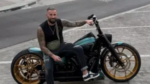 'OCEAN FORCE' - Marvin's Harley-Davidson Fat Boy 114 ‘OCEAN FORCE’ – Marvin’s Harley-Davidson Fat Boy 114