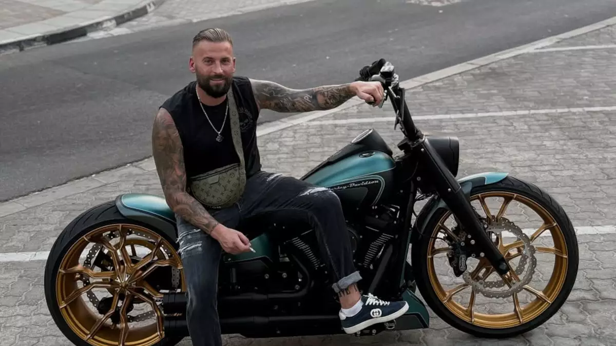 ‘OCEAN FORCE’ – Marvin’s Harley-Davidson Fat Boy 114