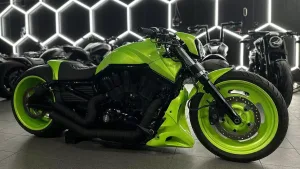 OPM Performance's Fluorescent Green Harley-Davidson