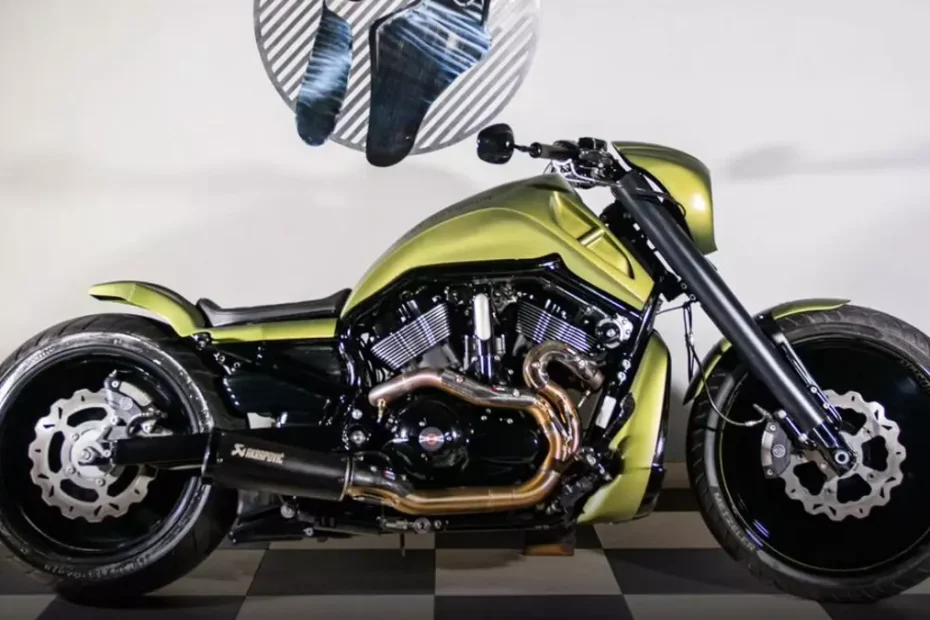 Harley-Davidson V-Rod Custom Build by Cabeça de Ferro