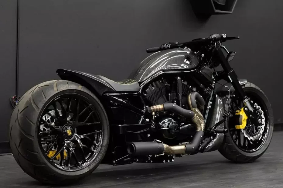 Harley V-Rod Carbon '911 Porsche edition' by DD Designs