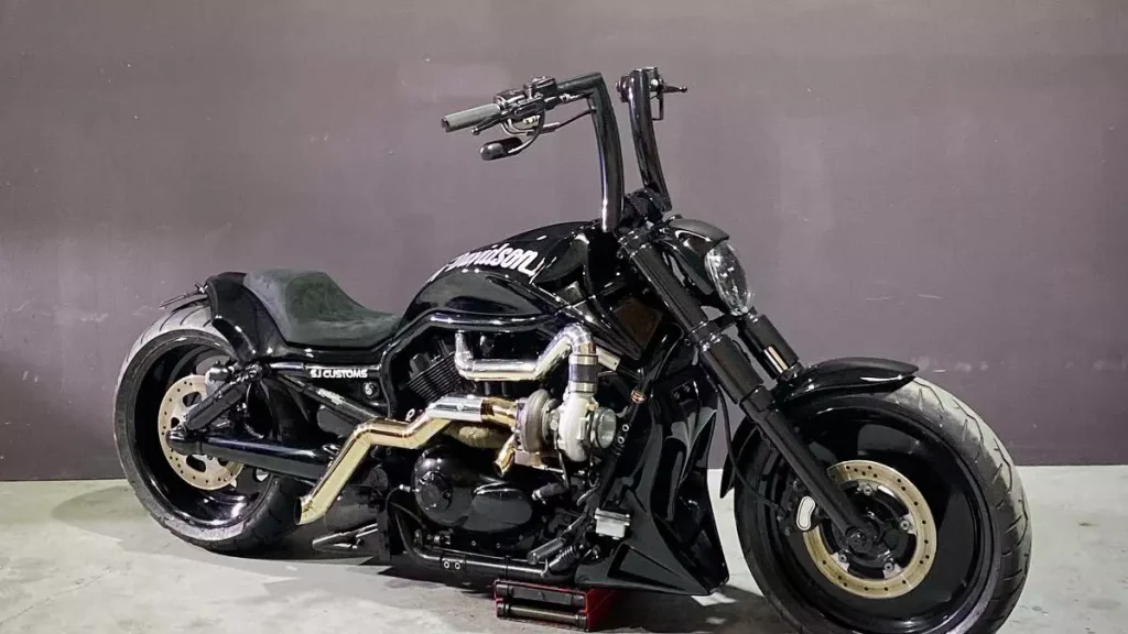Harley-Davidson Turbo Rod by SJ Customs