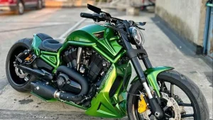 Harley-Davidson V-Rod muscle custom by Leo Custom Garage