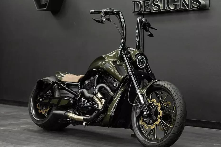 Harley-Davidson VRod 'Supercharged' by DD Designs