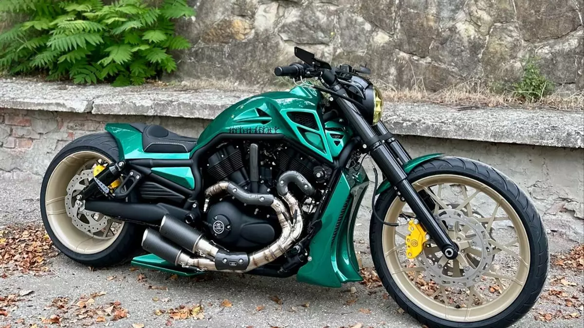 Harley Davidson V-rod 'Isle of Man' by Leo Custom Garage