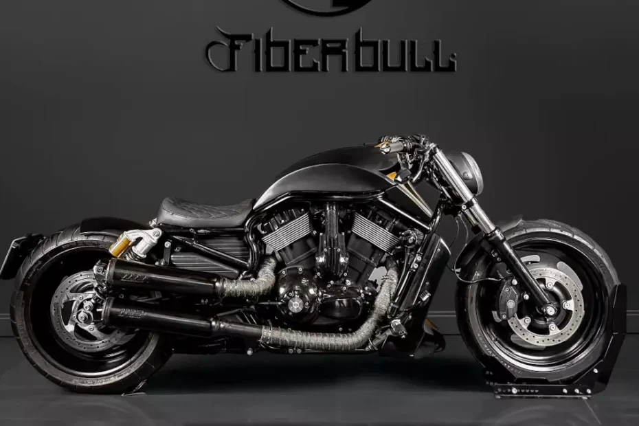 Harley-Davidson Night Rod 'Bobber Black' by Fiber Bull