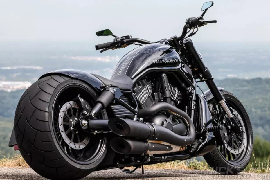 Harley V-Rod Rom 'Glanz-Matt' by Rick's motorcycles