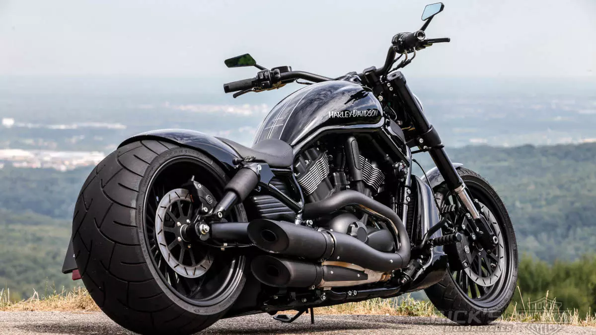 Harley V-Rod Rom 'Glanz-Matt' by Rick's motorcycles