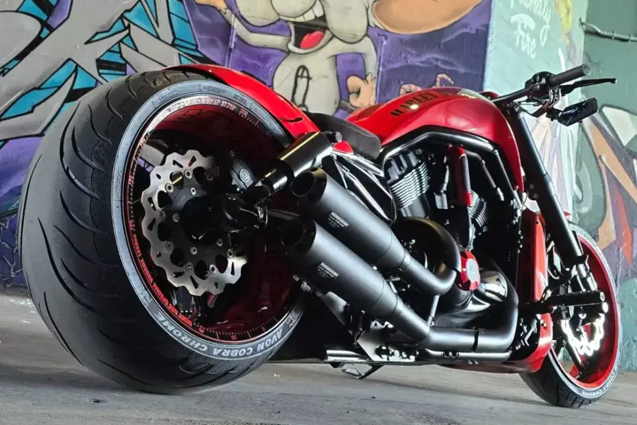 Brutal Power Meets Art – Night Rod by Bad Boy Customs