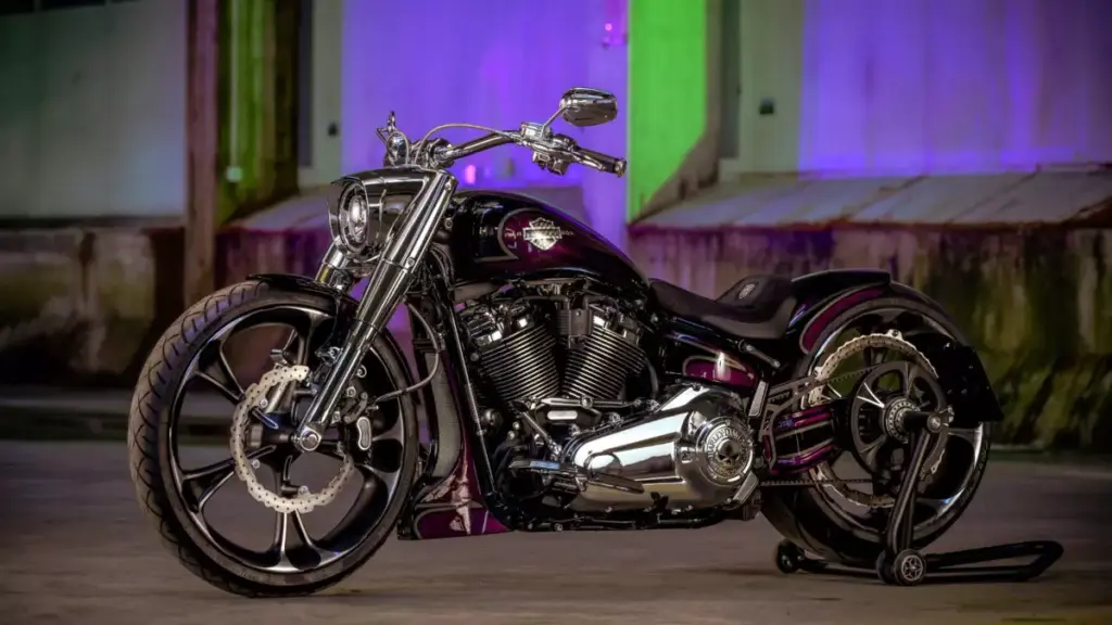 Harley-Davidson Softail Fat Boy – Royal Purple by Thunderbike