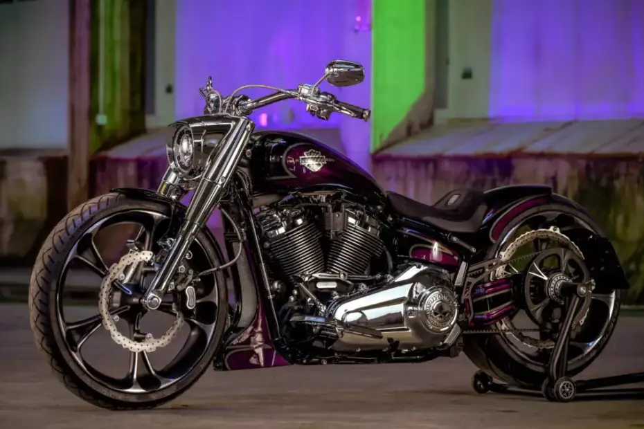 Harley-Davidson Softail Fat Boy – Royal Purple by Thunderbike