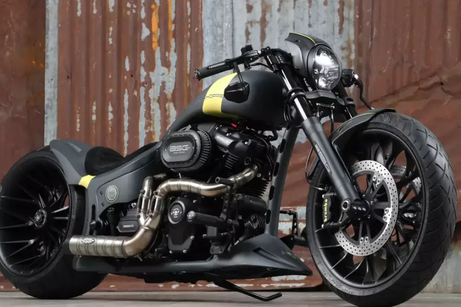 Yellow Reactor by Black Steel Choppers