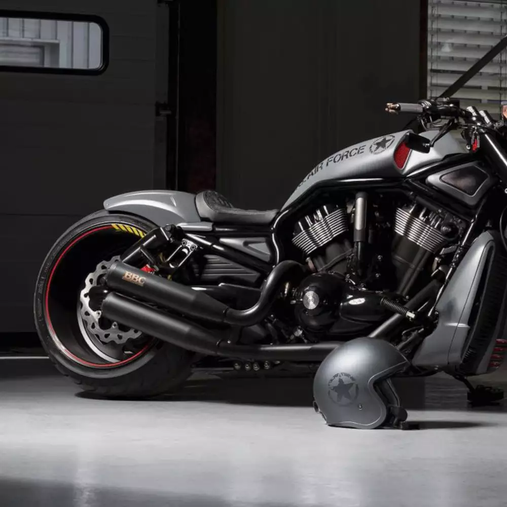 Jet Power on Two Wheels_ Bullock’s Custom Night Rod