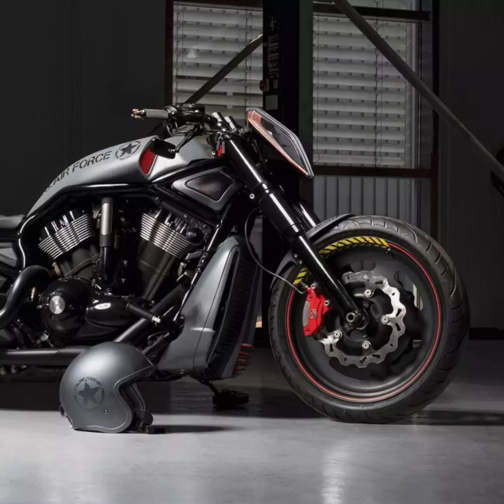 Jet Power on Two Wheels_ Bullock’s Custom Night Rod