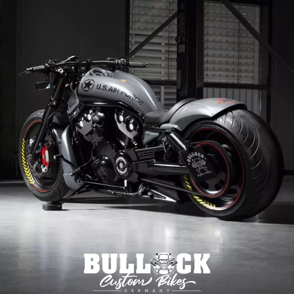 Jet Power on Two Wheels_ Bullock’s Custom Night Rod
