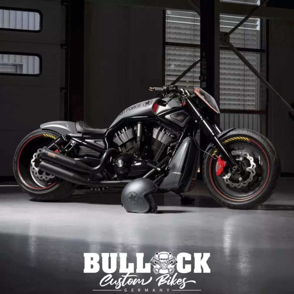 Jet Power on Two Wheels_ Bullock’s Custom Night Rod