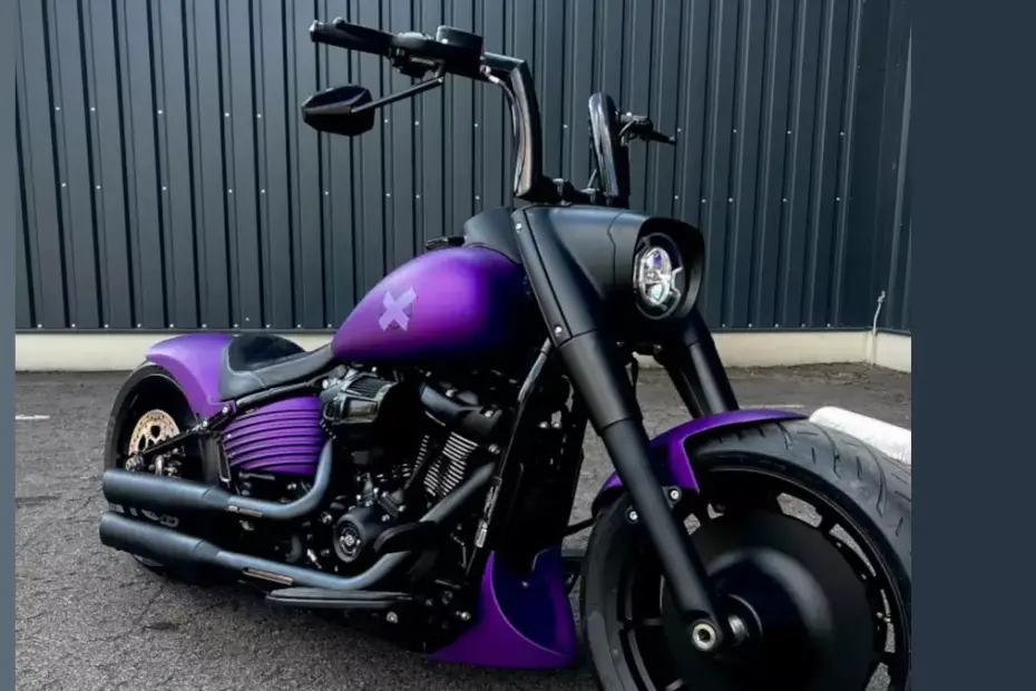 This stunning Fat Boy has been transformed by IMG Bikes