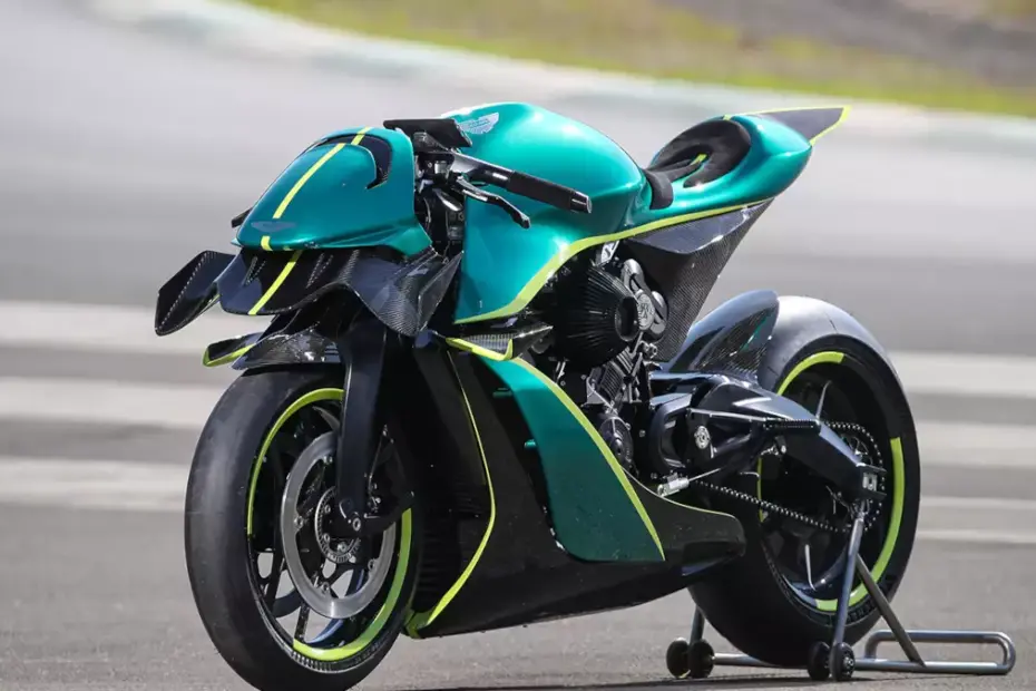 Aston Martin & Brough Superior Amb 001 Pro Motorcycle