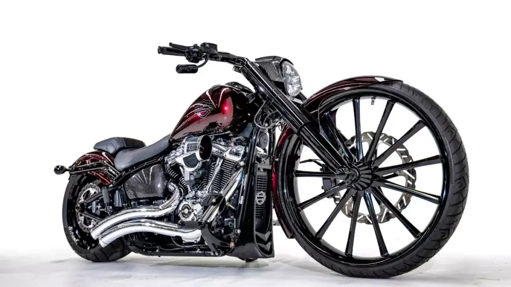 Cherry Corruption_ A Brutal Custom Harley-Davidson Breakout