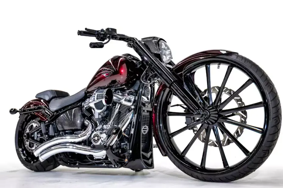 Cherry Corruption_ A Brutal Custom Harley-Davidson Breakout