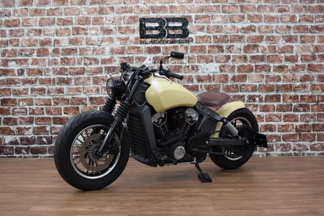 Aceleramos a moto custom Indian Scout